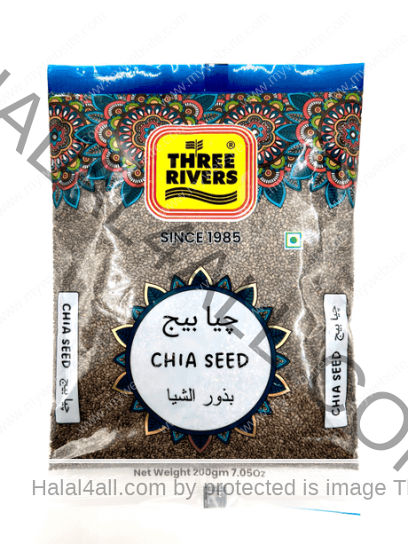 Three Rivers Chia Seeds 200 gm