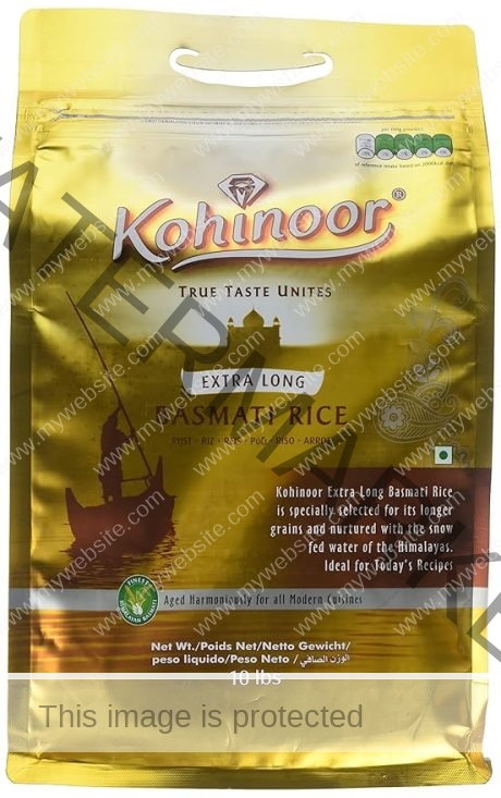 KOHINOOR Gold Xtra Long Basmati Rice 10 LB