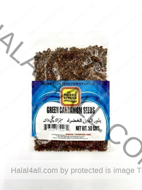 Three Rivers Cardamom Seeds 50 gm