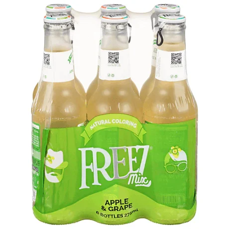 FREEZ Apple & Grape 6 pack X 275 ml