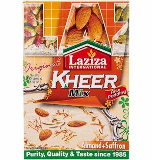 LAZIZA Kheer Mix ALMOND & SAFFRON 150 gm