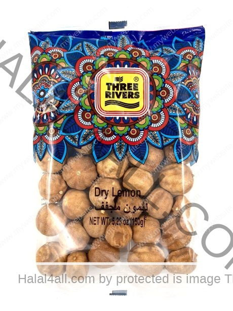 Three Rivers Dry Lemon Whole 150 gm