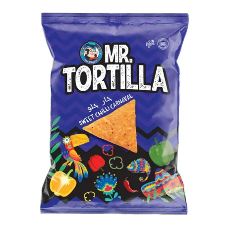 MR. CHIPS TORTILLA Sweet Chilli Carnaval Chips 80 gm
