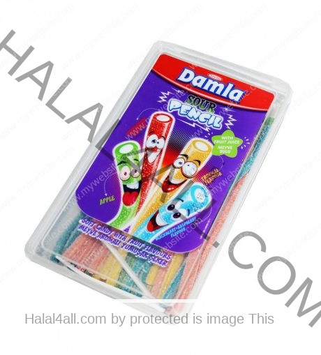 TAYAS DAMLA Sour Pencil Rainbow 300 gm