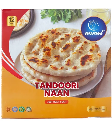 UNMOL Tandoori Naan ROUND 12 PCS