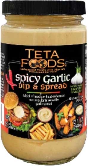TETA Garlic Spicy Spread 12 oz