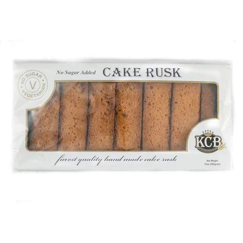KCB Cake Rusk No Sugar 340 gm ( WHITE )