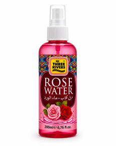 THREE RIVER Rose Water Spray 200 ml ( Turkish )
