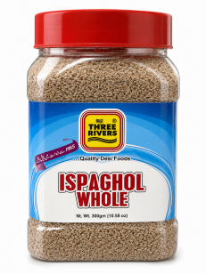 THREE RIVERS Ispagol Seed Raw 300 gm JAR