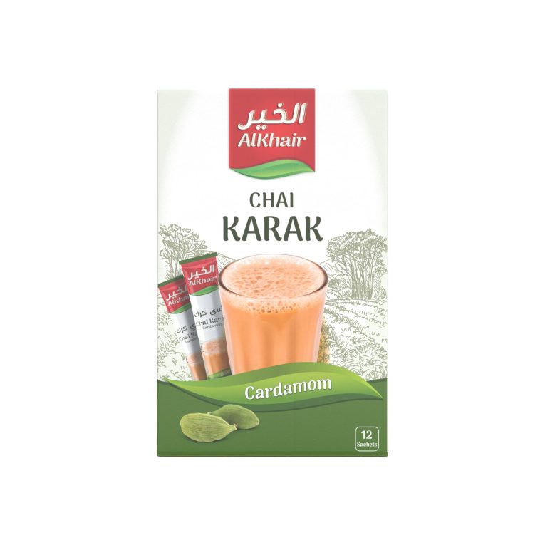 ALKHAIR Chai Karak WCardamom 20 gm x 12 Sticks
