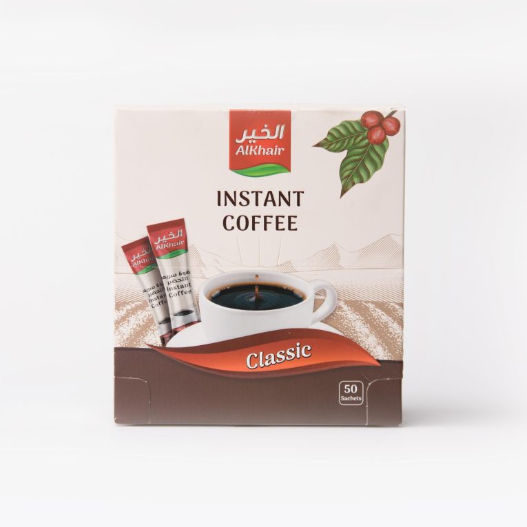 ALKHAIR Classic Instant Coffee 2 gm x 50 Sachets