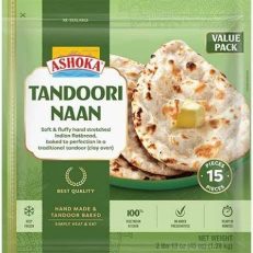 ASHOKA Tandoori Naan FP 15 PCS