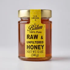BALIM RAW & Unfiltered Honey 12 oz