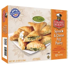COLONEL KABAB Spinach & Cheese Puff Pastry 590 gm