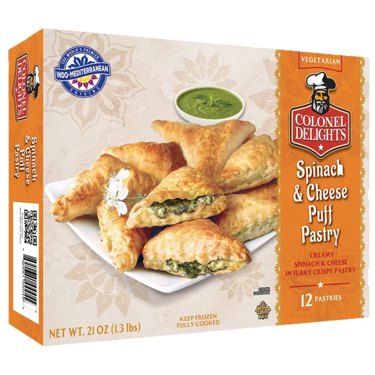 COLONEL KABABZ Spinach and; Cheese Puff Pastry 590 gm