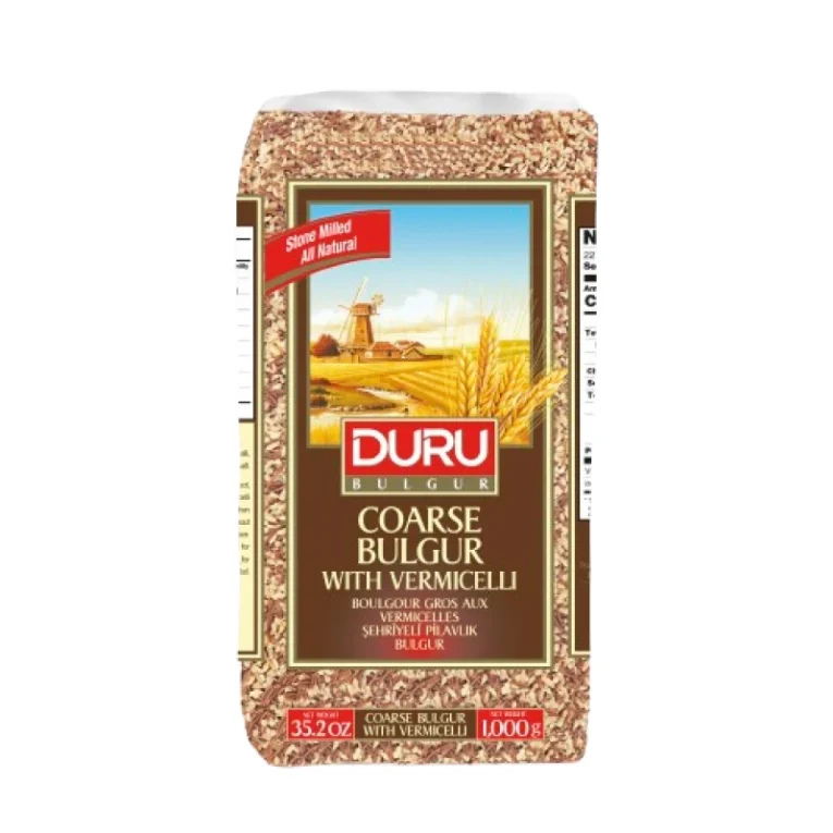 DURU Medium Coarse Bulgur W Vermicelli 1 KG