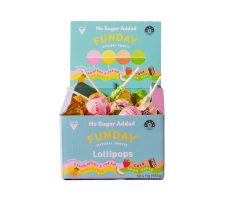 FUNDAY Case 50 pcs X Lollipop Fruit Flavors 26 g
