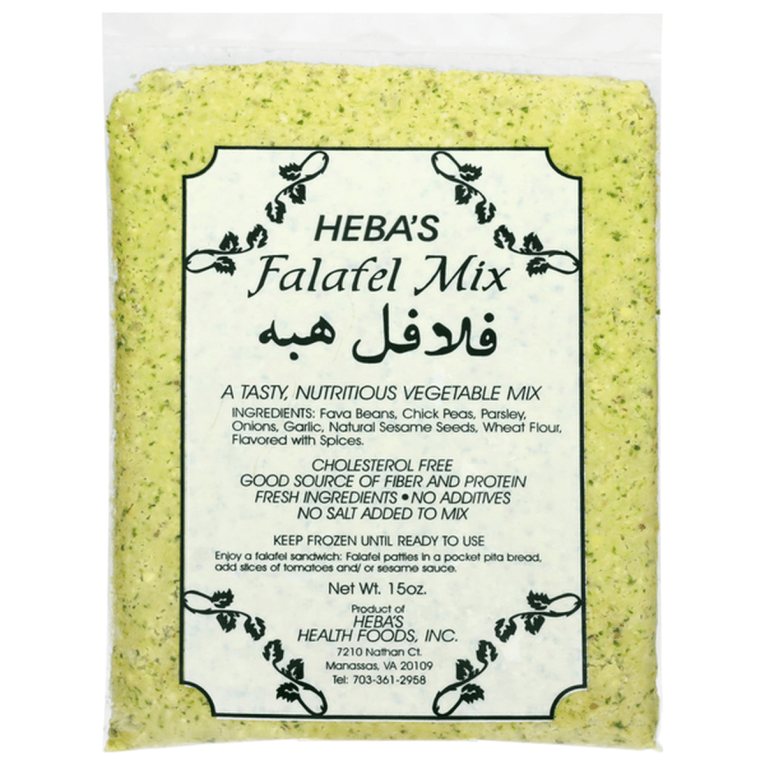 HEBA’S Flafal Mix Frozen 15 oz