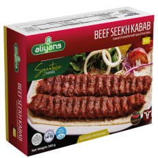 ALIYANS Beef Seekh Kabab 360 gm