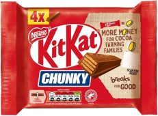 KITKAT 4 Fingers Milk Chunky 4 pks