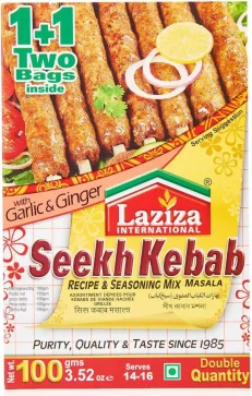 LAZIZA Seekh Kebab Mix 100 gm
