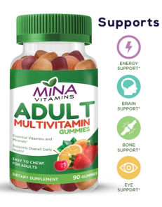 MINA Halal ADULT Multivitamins 90 CT