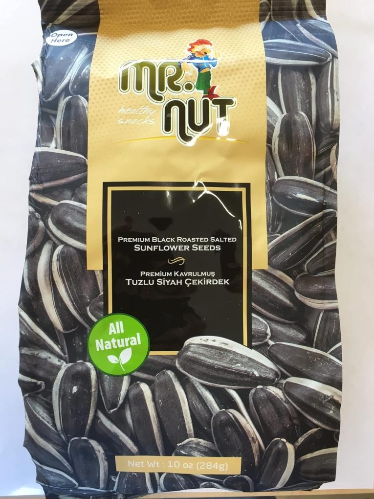 MR. NUT Black Sunflower Seeds 10 oz