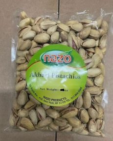 NAZO Akbari Pistachios 7 oz