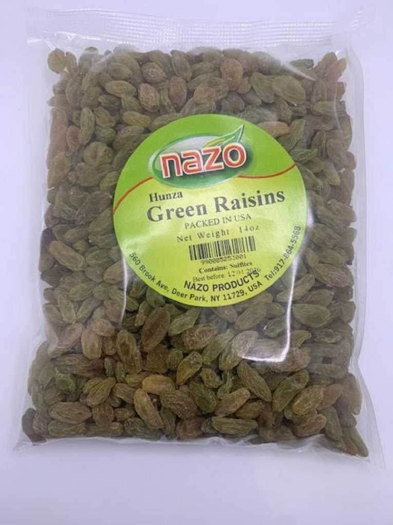 NAZO Hunza Green Raisins