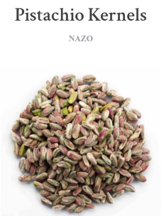 NAZO Pistachio Kernels IMPORTED 1 LB