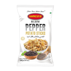 NIMCO's Black Pepper Potato Sticks 180 gm
