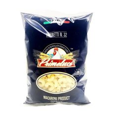 PRIMELUCI Cornetti # 32 Elbow Pasta 454 G