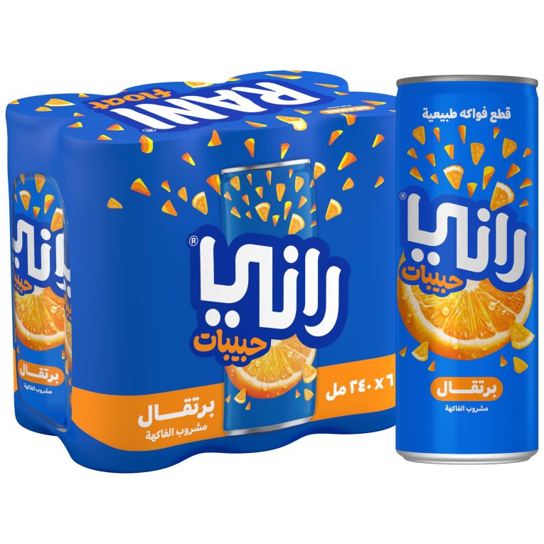 RANI CASE 6 pcs Float Pulp Juice ORANGE