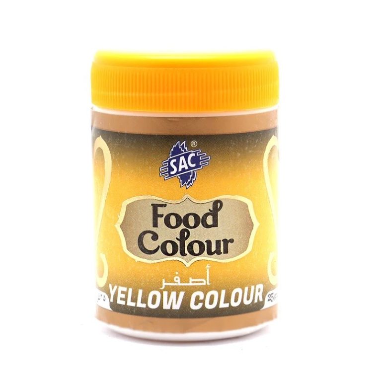SAC Food Color YELLOW 25 gm