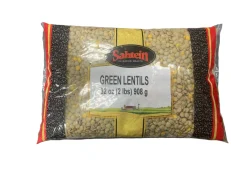SAHTEIN Green Lentils 908 gr