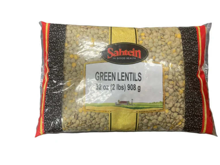 SAHTEIN Green Lentils 908 gr
