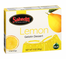 SAHTEIN Lemon jelly 3 oz
