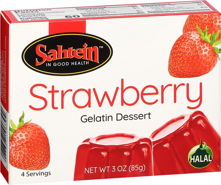 SAHTEIN Strawberry jelly 3 oz