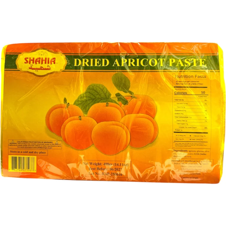 SHAHIA Apricot paste 400 g