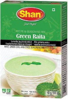 SHAN Green Raita Recipe Mix 40 gm