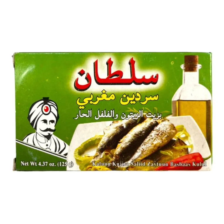 SULTAN Moroccan Sardines W Chili Pepper 4.37 gm