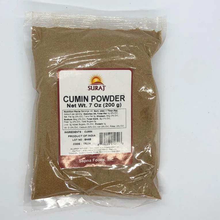 SURAJ Cumin Powder 16 oz JAR