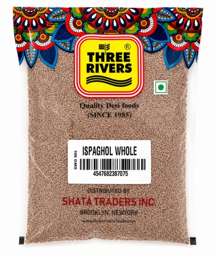 THREE RIVERS Ispagol Seed Whole Raw 100 gm