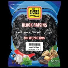 Three Rivers Black Raisins 400 gm