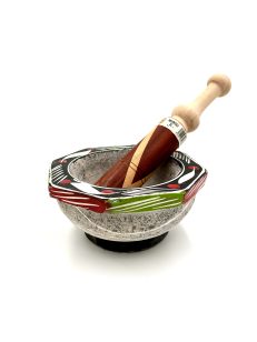 Three Rivers Chato Wata Raw Stone - MEDUM W / Wooden Mungli