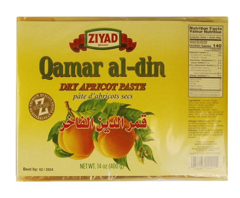 ZIYAD Dry Apricot Paste Qamar Al-Din 14 oz