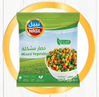 NABIL Mix Vegtables GB & Peas & Carrots 400 gm