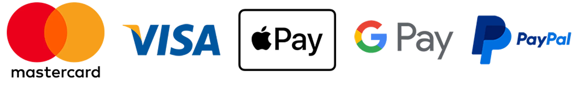 Accepted payment methods