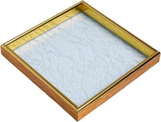 Golden Square Tray - SMALL