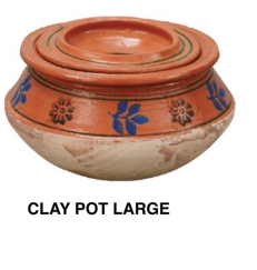 Three Rivers Matti Ki Handia / Clay Pot - LARGE